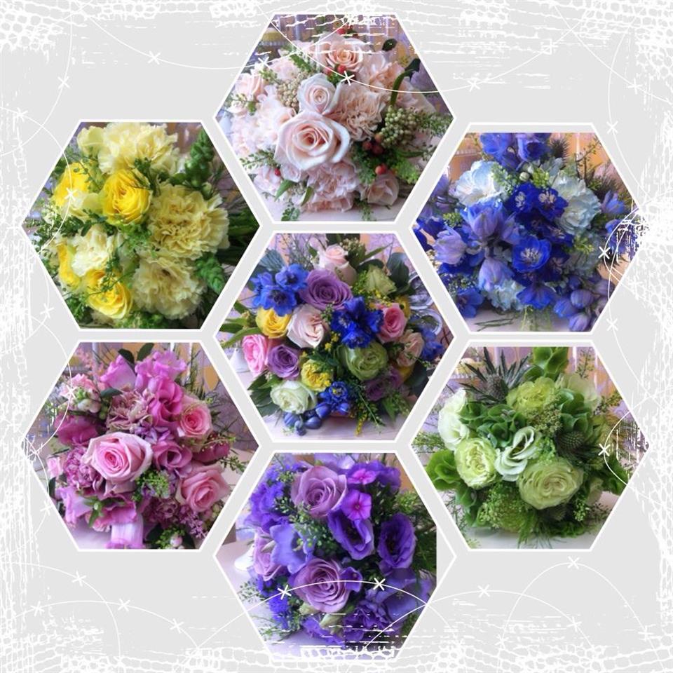 Wedding flowers by The Greenhouse Florist